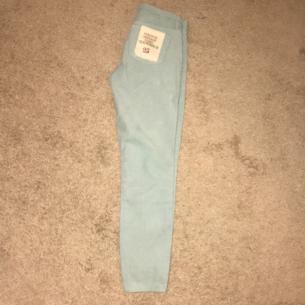 J.Crew stretch vintage cord toothpick size 25